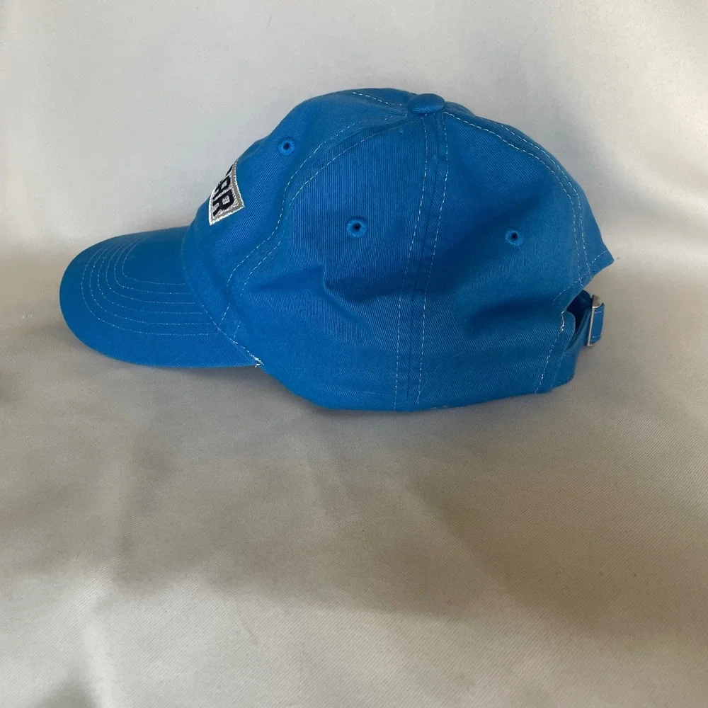 NASCAR Blue Glitter Logo Dad Hat Adjustable Cotton Racing Cap OSFM